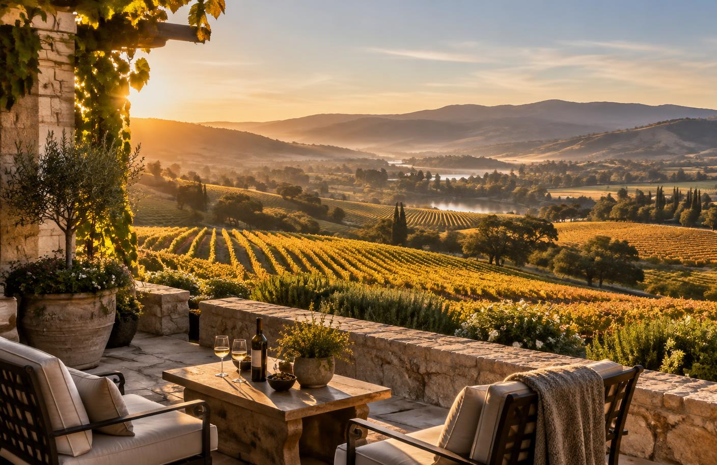 Napa Valley Cellar Doors — Auberge du Soleil · 4 Nights
